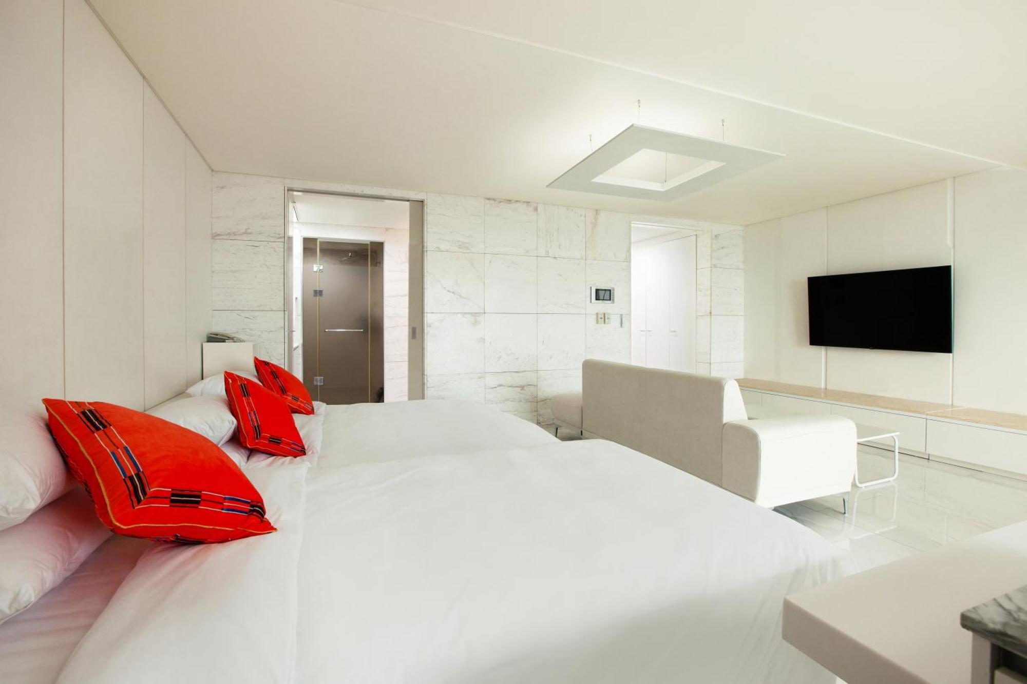 Shin Shin Hotel Jeju Ocean Szogüpho Kültér fotó